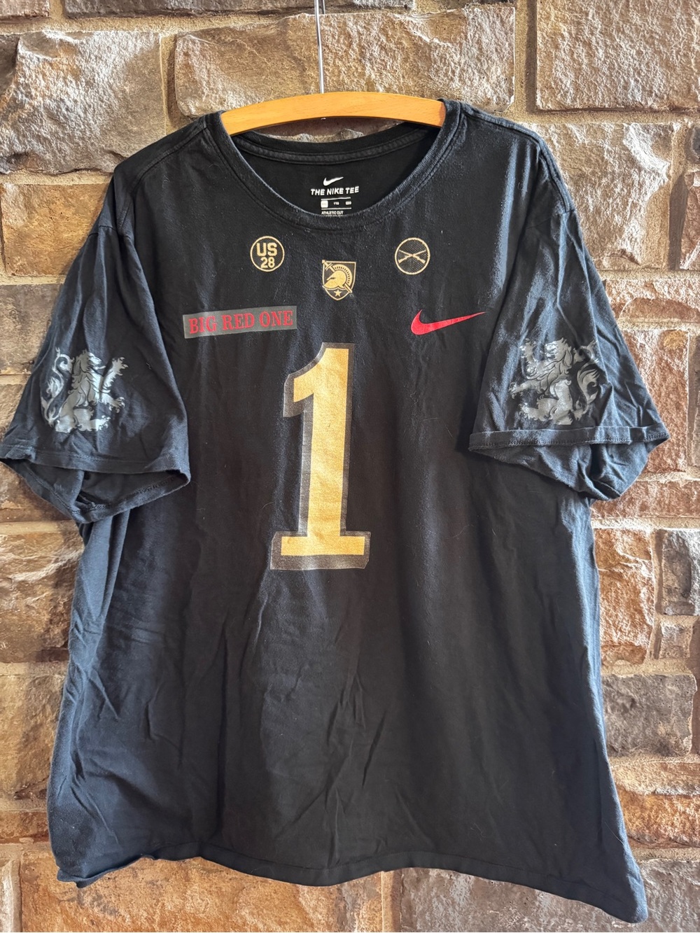 Army -Navy Game -Nike Black Short Sleeve Tee -XXL